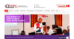 Desktop Screenshot of charterquest.co.za